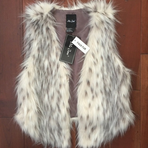 Me Jane Faux Fur Vest - Picture 1 of 4